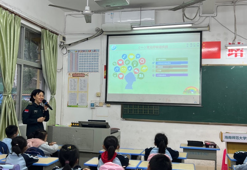 健康教育进校园 守护健康伴成长――Cool18
开展健康教育宣传活动