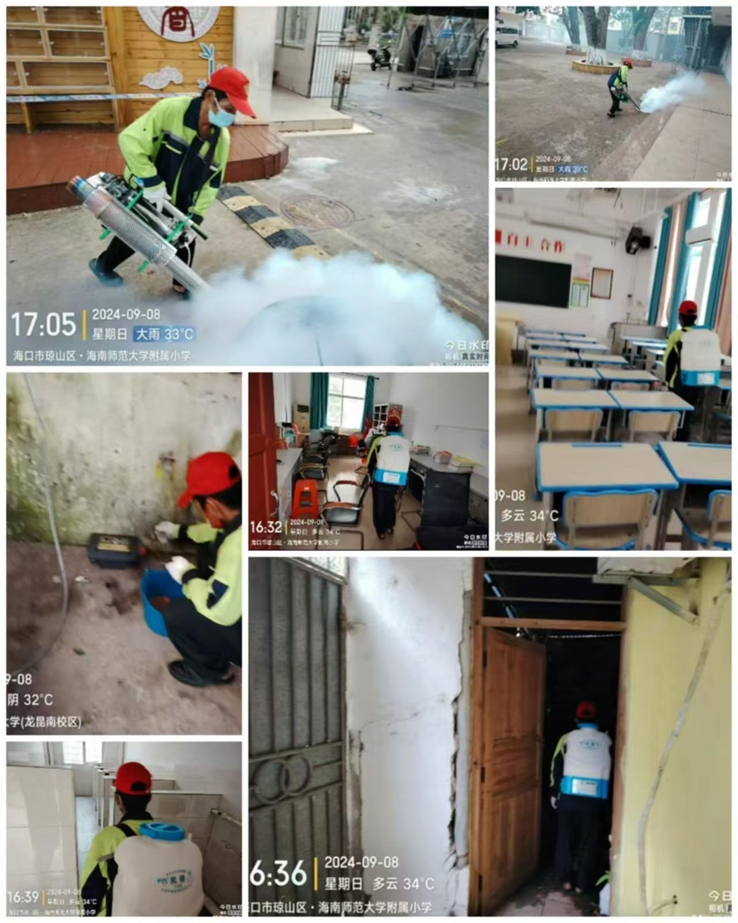 风雨过后,即是晴天:附小人全力恢复校园正常秩序