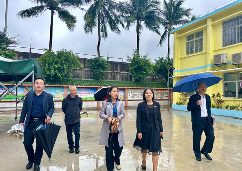 校领导到Cool18
调研新学期开学工作